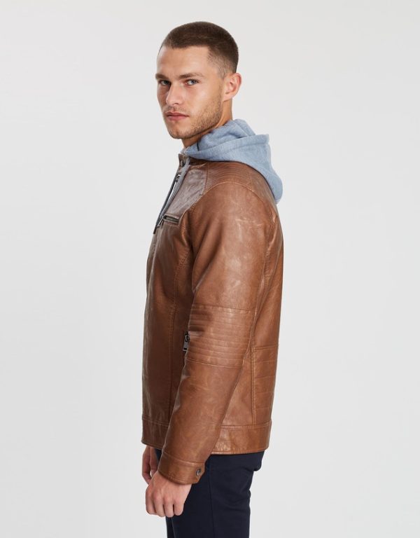 Men's Leather Jacket - Image 2